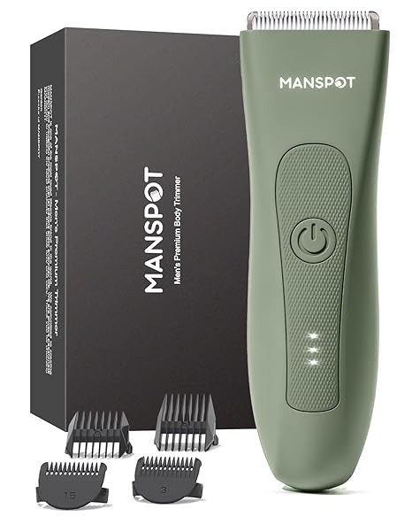 MANSPOT Manscape Hair Finishing Trimmers, Pubic Hair Trimmer for Men and Women, Electric Ball Tri... | Amazon (US)