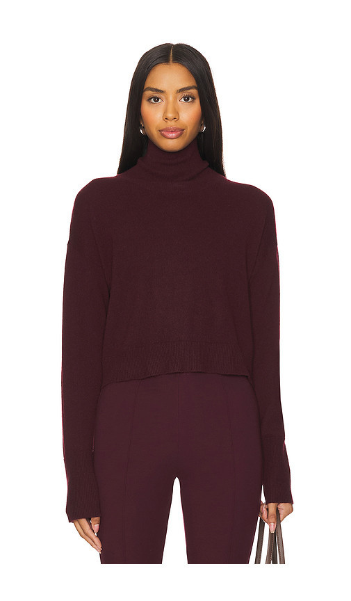 SABLYN Sable Turtleneck Sweater in Burgundy. Taglia L. Also in M, S, XS. | Revolve Clothing (Global)