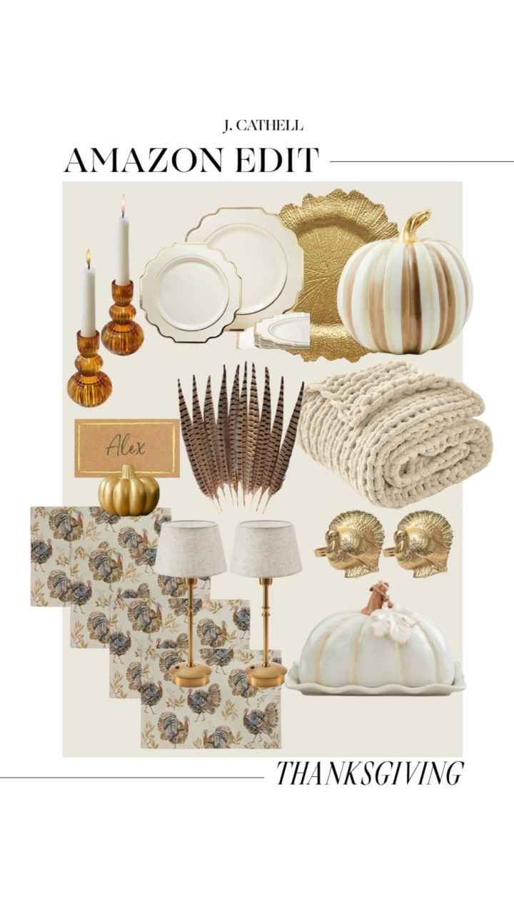 The Amazon Edit: Thanksgiving is officially here 🍂✨ Whether you’re prepping your tablescape, planning your hostess look, or adding those festive finishing touches, I pulled together my favorite elevated finds to make your holiday feel beautiful, cozy, and effortless.

Thanksgiving

#LTKHoliday #LTKOver40 #LTKStyleTip