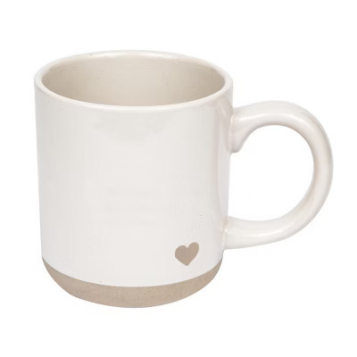 Sweet Water Decor Heart Stoneware Coffee Mug -14oz | Target