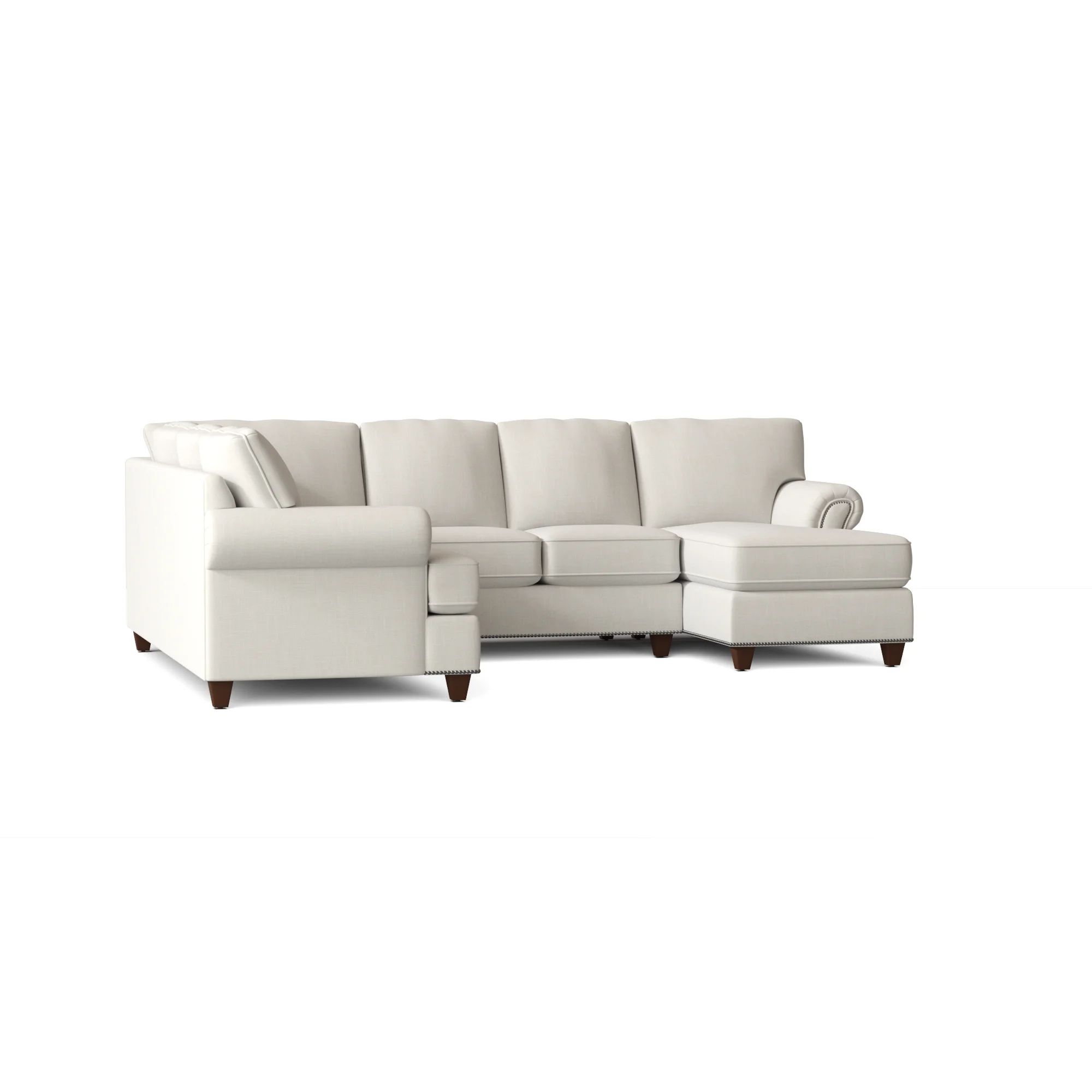 Cisneros 121" Wide Sofa & Chaise | Wayfair North America