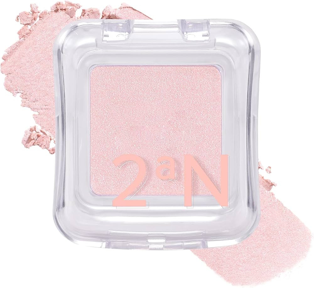 2aN Pure Glass Highlighter ND02 Clear \u2013 Glass-Like Sheen Powder Highlighter for a Natural, R... | Amazon (US)