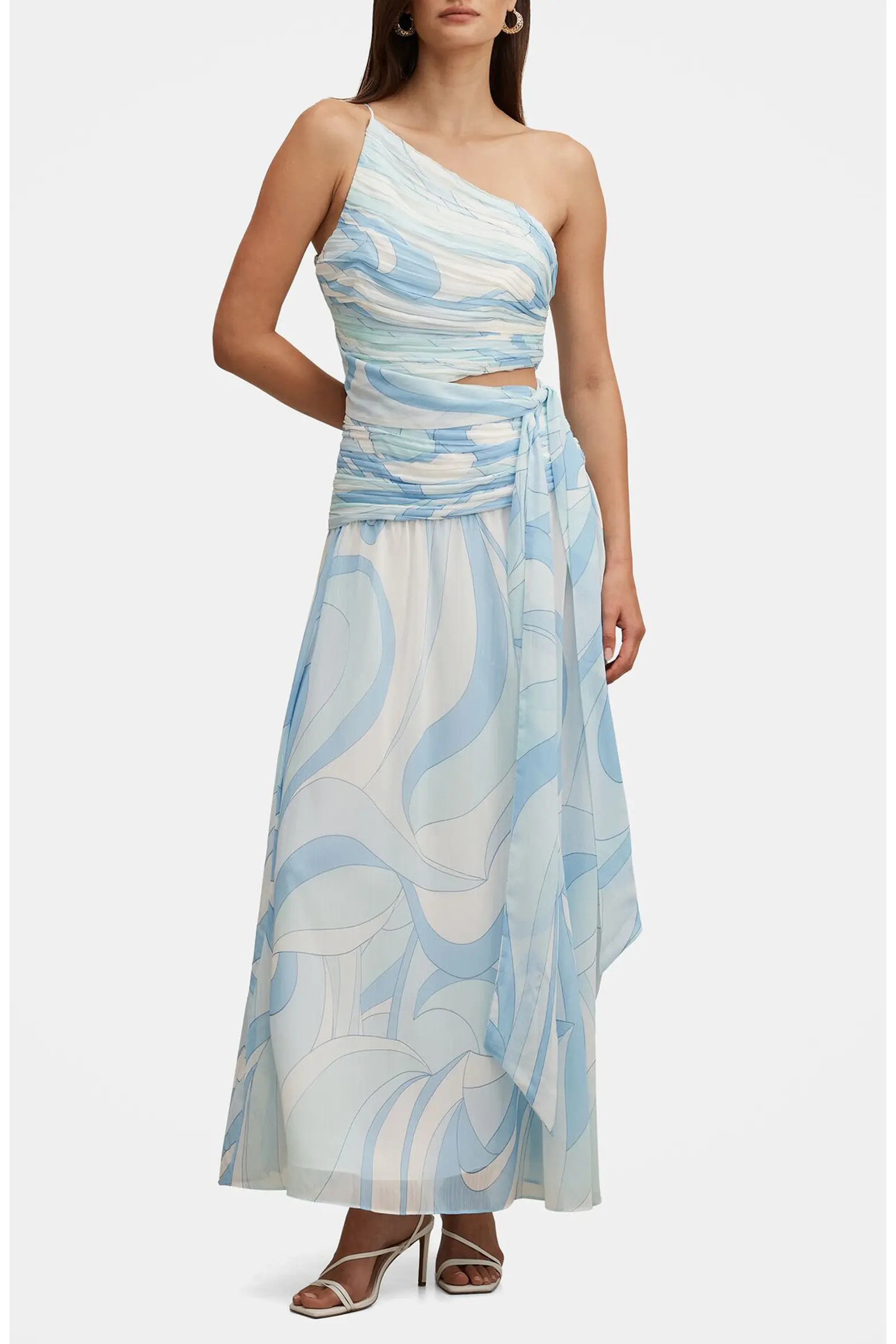 Connie Ruched Asymmetric Dress (Women) | Nordstrom | Nordstrom