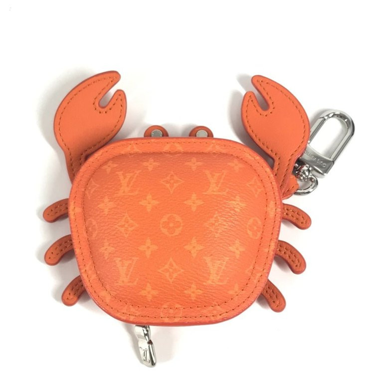 Pre-Owned LOUIS VUITTON M01929 Monogram Accessory Bag Charm, LV Club Accessory, Crab Design,... | Walmart (US)