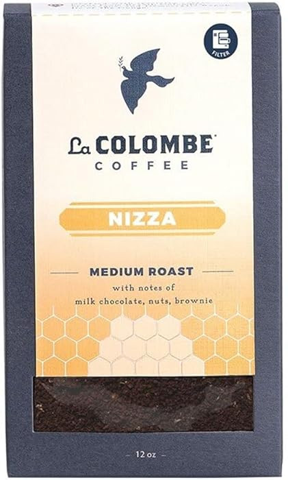 La Colombe Nizza Medium Roast Drip Grind Ground Coffee - Notes of Milk Chocolate, Nuts & Brownie ... | Amazon (US)
