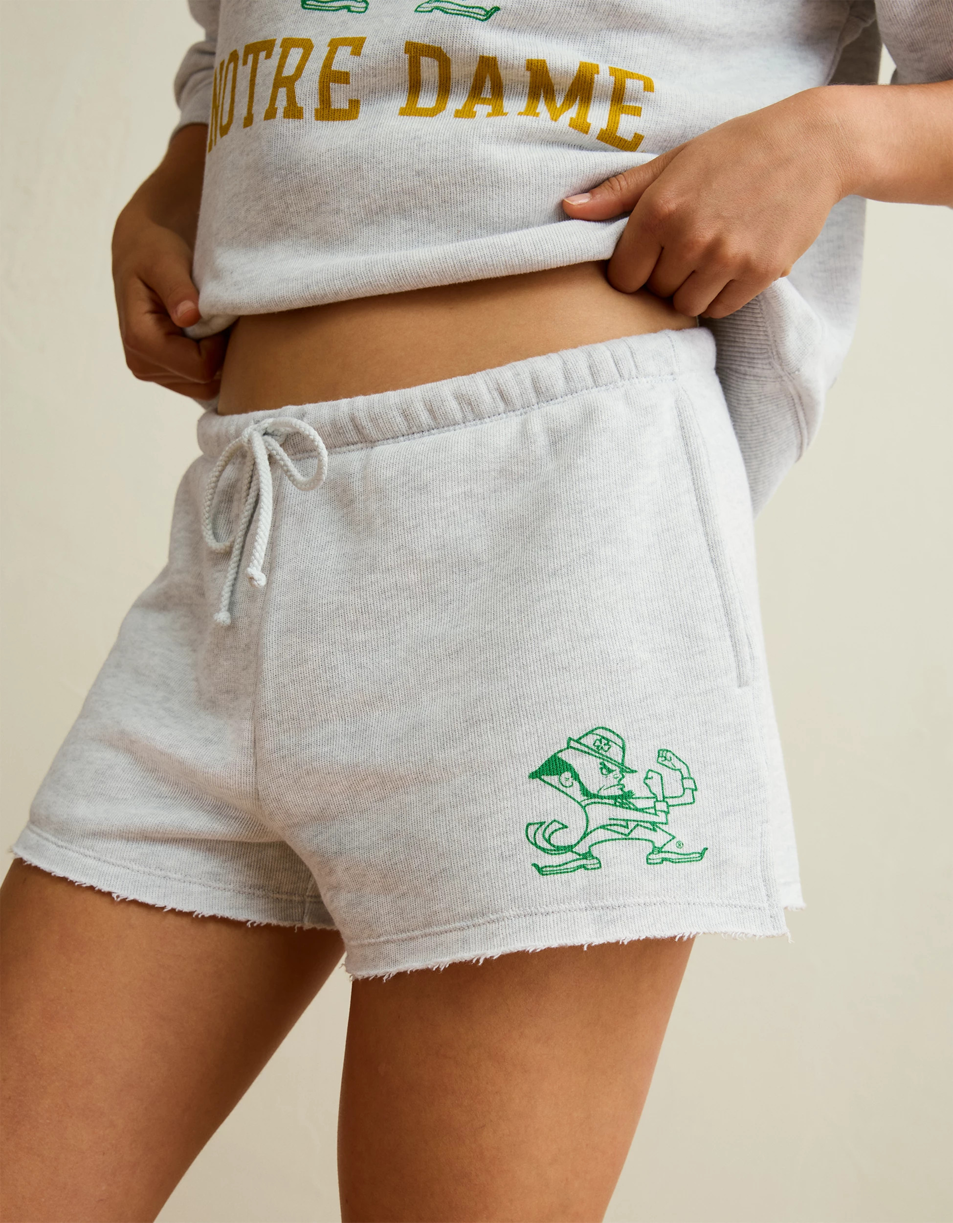 AE Notre Dame Fleece Short | American Eagle Outfitters (US & CA)