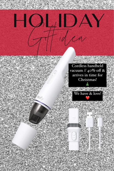 40% off my cordless handheld vacuum! Its rechargeable& great for drawers, cabinets , baseboards, car & more!! Gets all the crumbs & is so lightweight // I have the white 
Under $35 gift 
Household gift 
Home gift 

#LTKGiftGuide #LTKhome #LTKsalealert