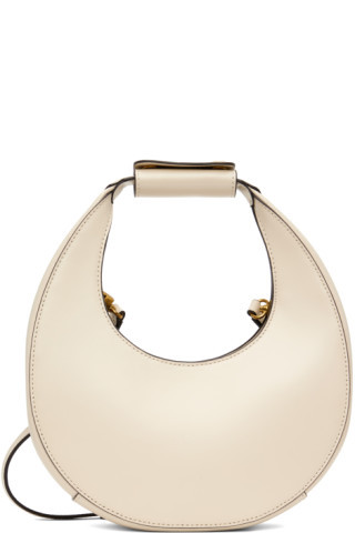Staud - 米色迷你 Moon 单肩包 | SSENSE