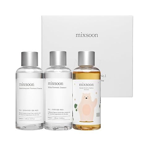mixsoon No.1 Essence Layering Set (Soondy Centella Asiatica +Galactomyces+Bifida) 3.38fl.oz*3ea 1... | Amazon (US)