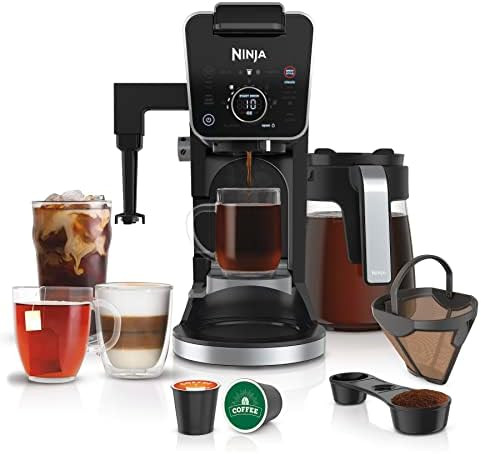 Ninja Hot and Iced Coffee Maker, Single Serve Coffee Maker and Drip Coffee Machine, DualBrew Pro ... | Amazon (US)