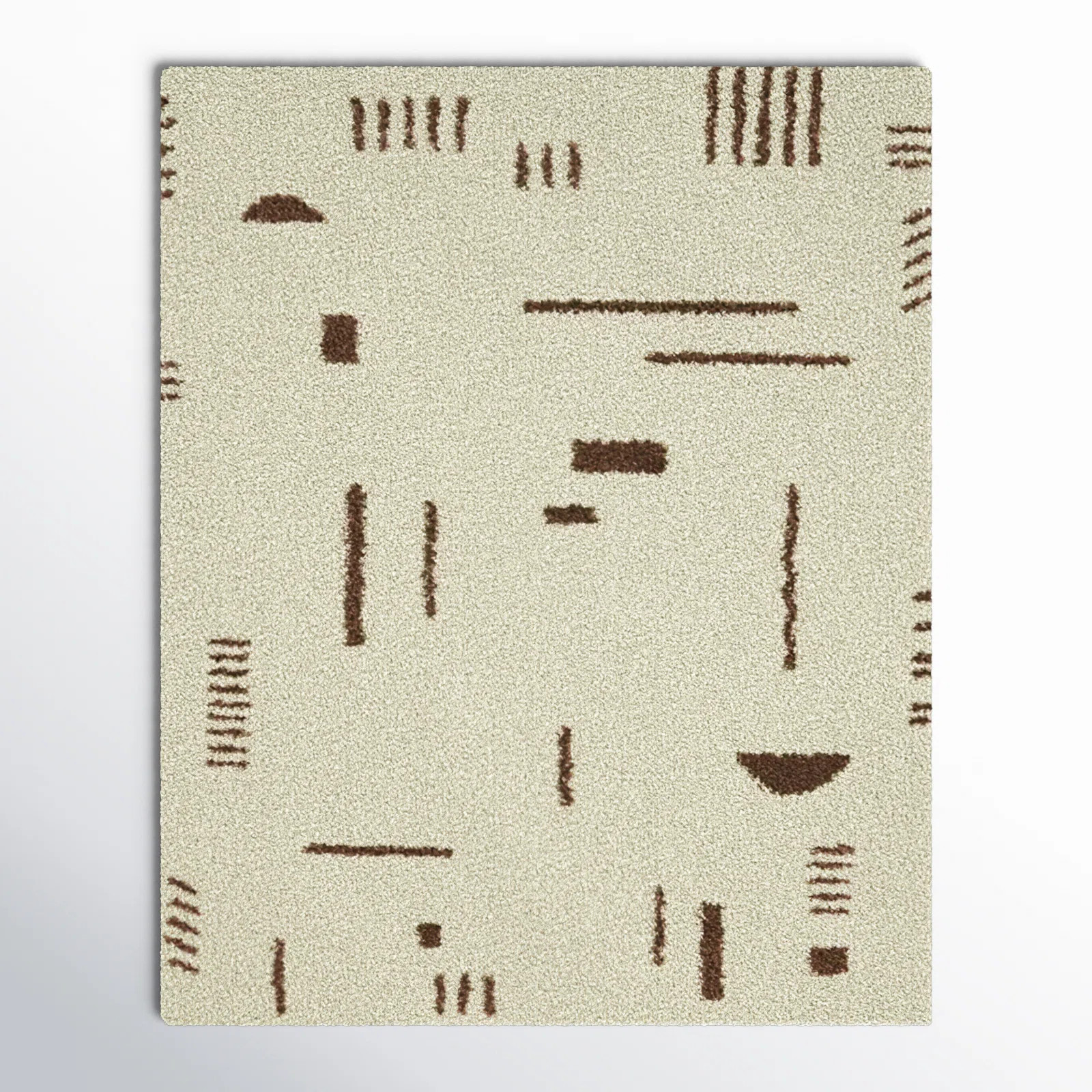 Morin Abstract Shag Area Rug | AllModern