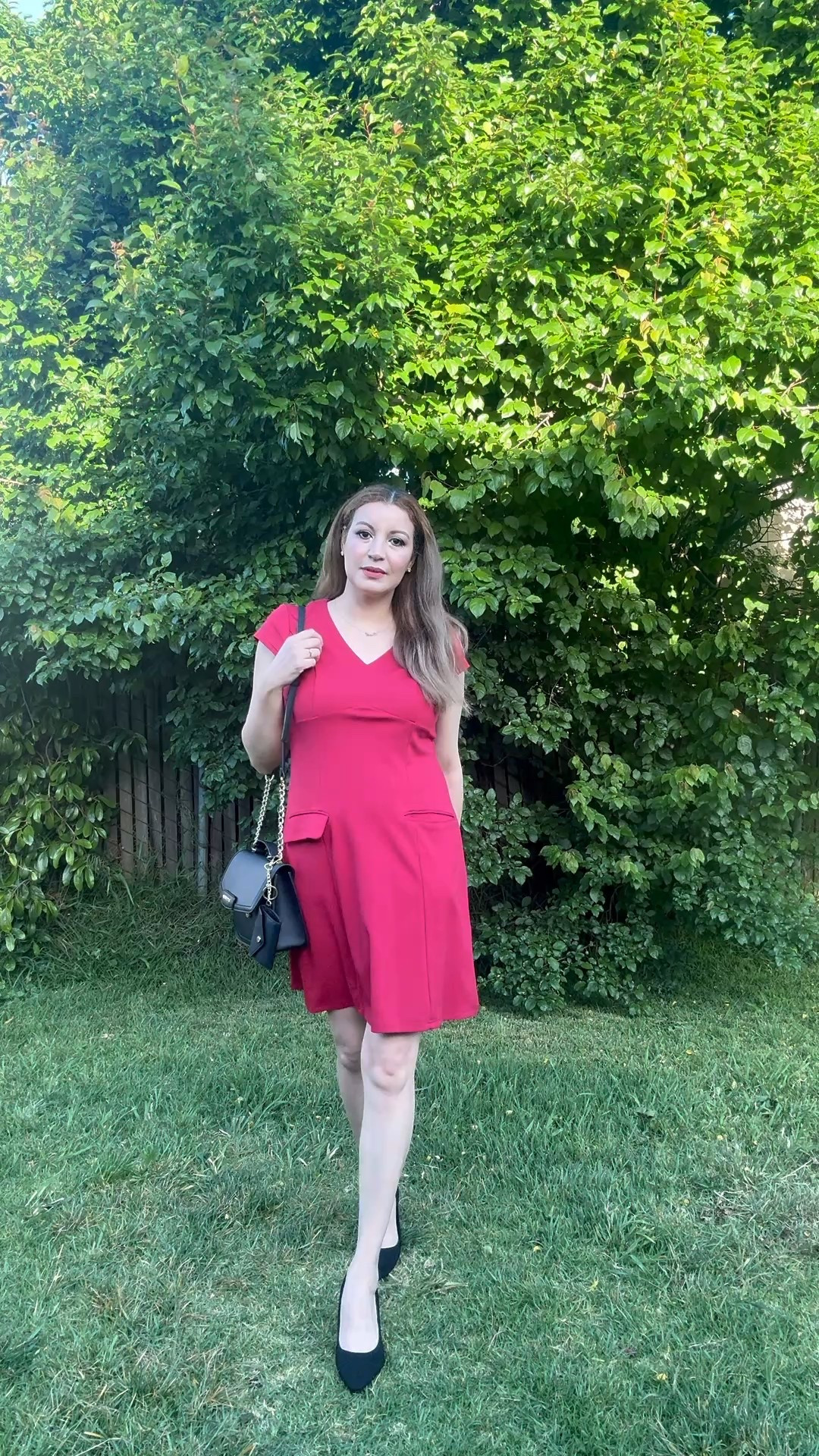 MEROKEETY V-neck business dress for women, elegant, formal, for office, cap sleeve, casual, casual mini dress.
Size:M

#LTKSummerEdit #LTKMidsize #LTKStyleTip