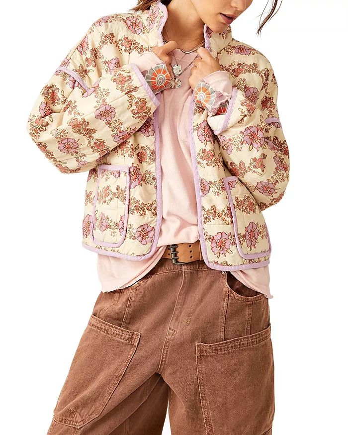Chloe Quilted Floral Jacket | Bloomingdale's (US)