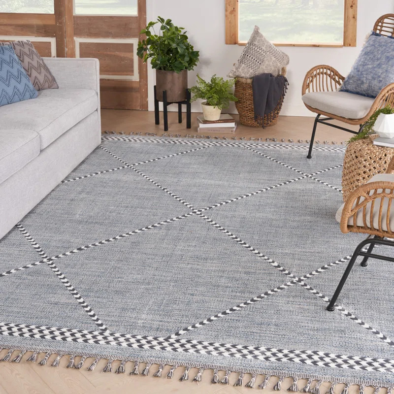 Jaquaun Performance Blue Rug | Wayfair North America