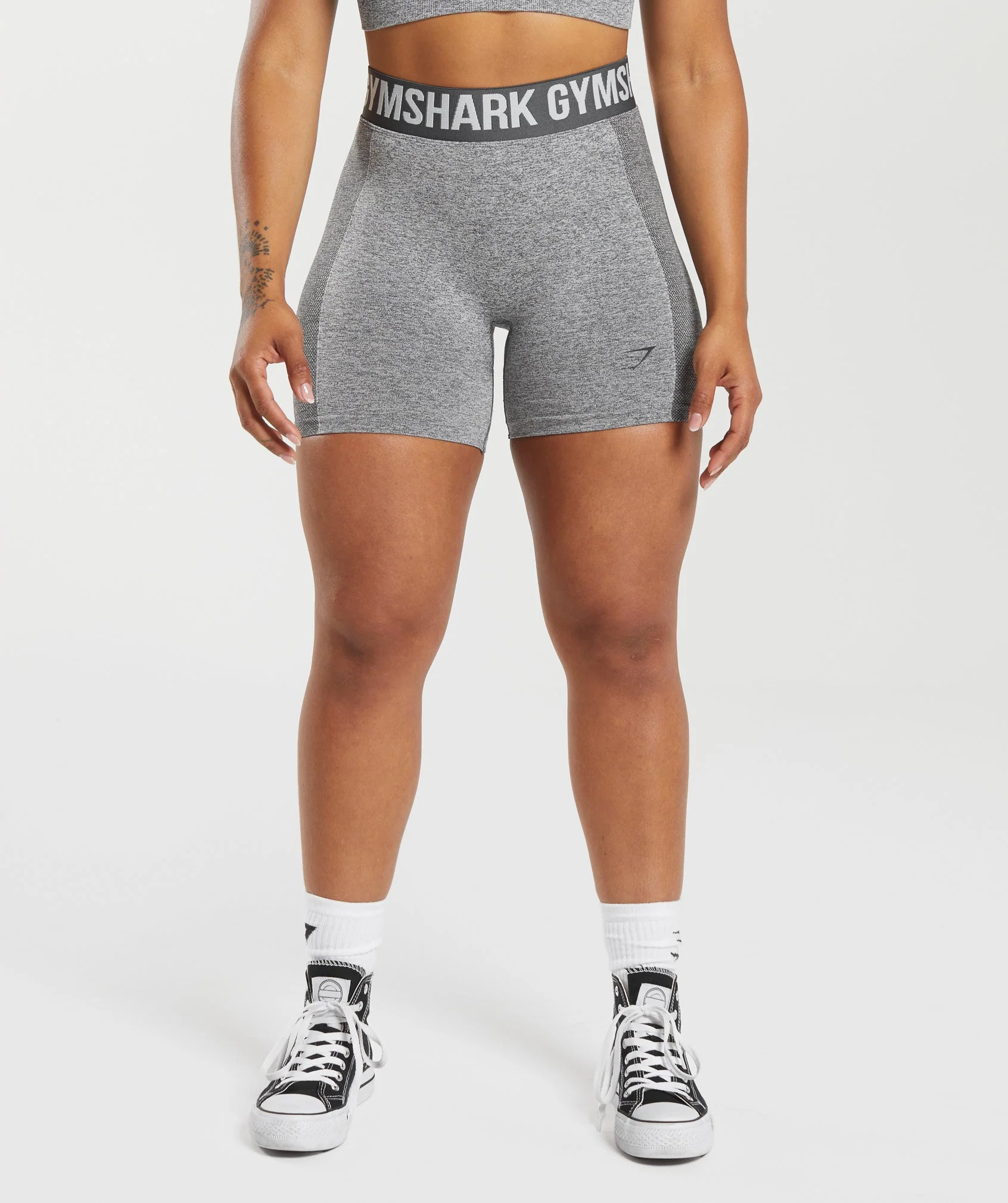 Gymshark Flex Shorts - Charcoal Marl | Gymshark (Global)