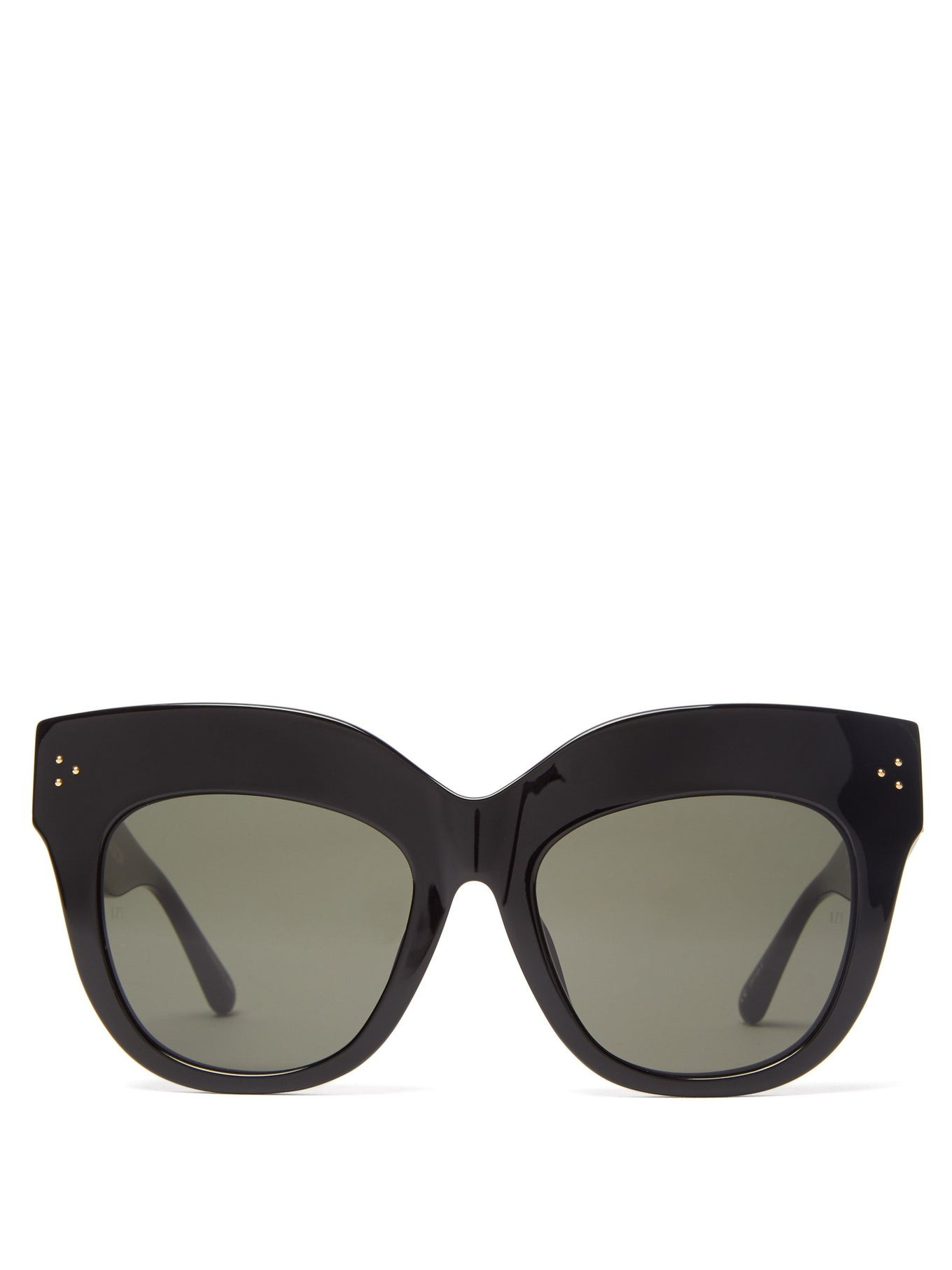 Dunaway cat-eye recycled-acetate sunglasses | Linda Farrow | Matches (US)