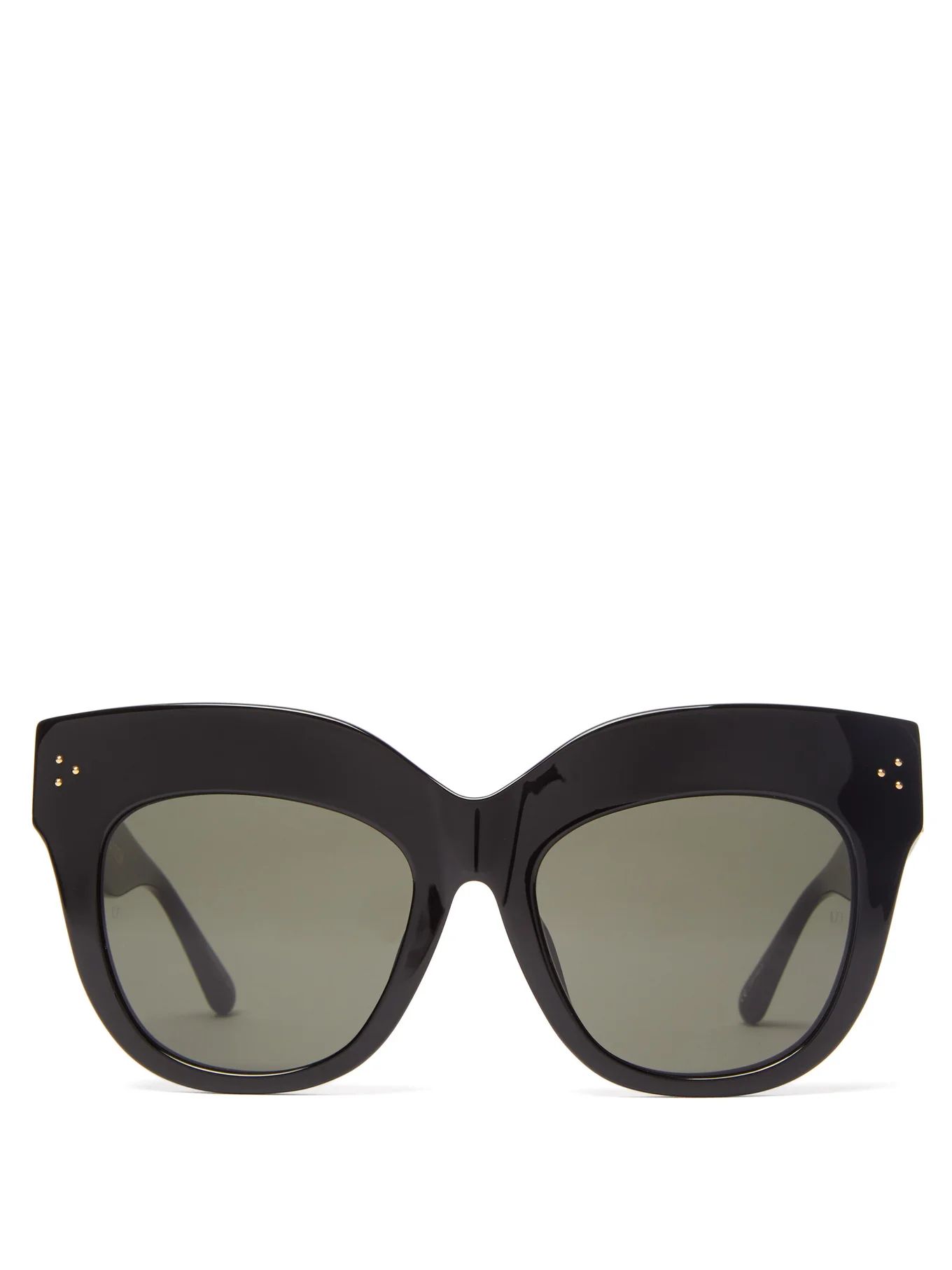 Dunaway cat-eye recycled-acetate sunglasses | Matches (US)