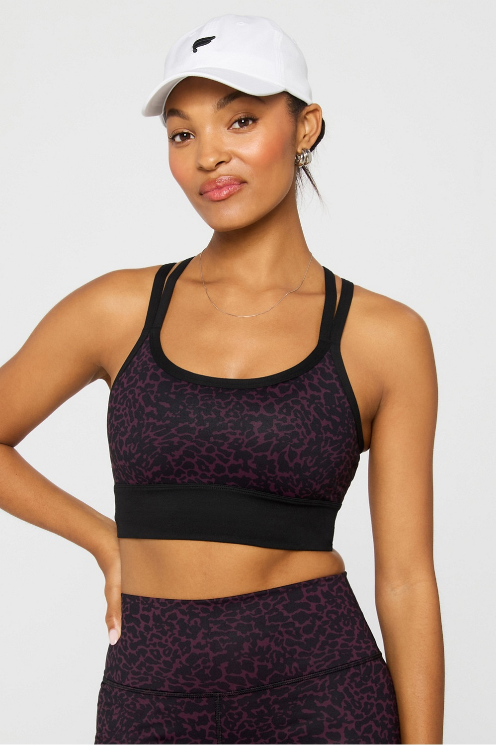 Principal Longline Medium Impact Sports Bra | Fabletics