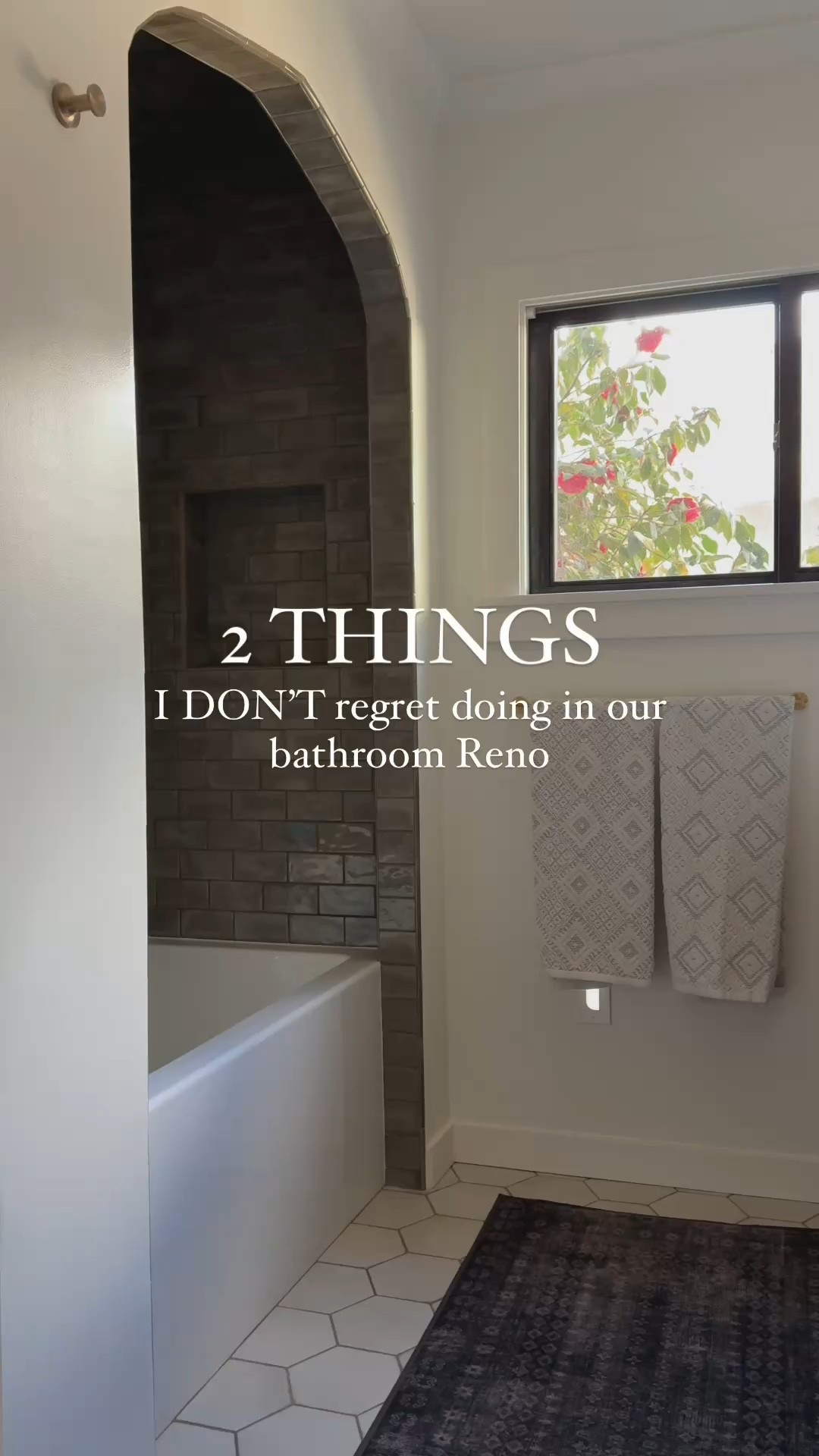 Details of our recent bathroom renovation 🤎

#LTKHome