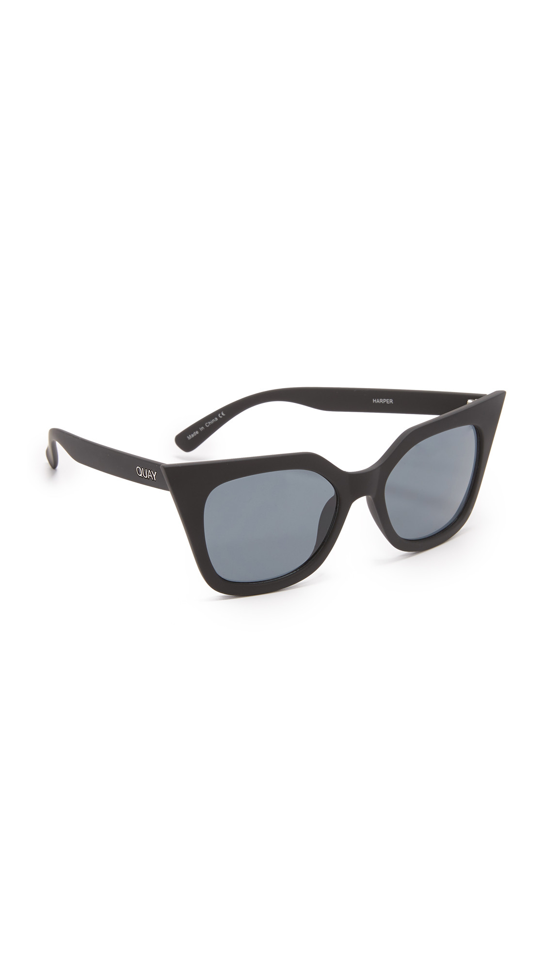 Quay Harper Sunglasses - Black/Smoke | Shopbop
