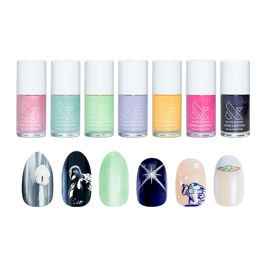 The Mandalorian and Grogu Summer Polish + Press-on Set | Olive & June