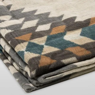 Pendleton Rancho Arroyo Pebble Organic Cotton Washable King Blanket | Bed Bath & Beyond