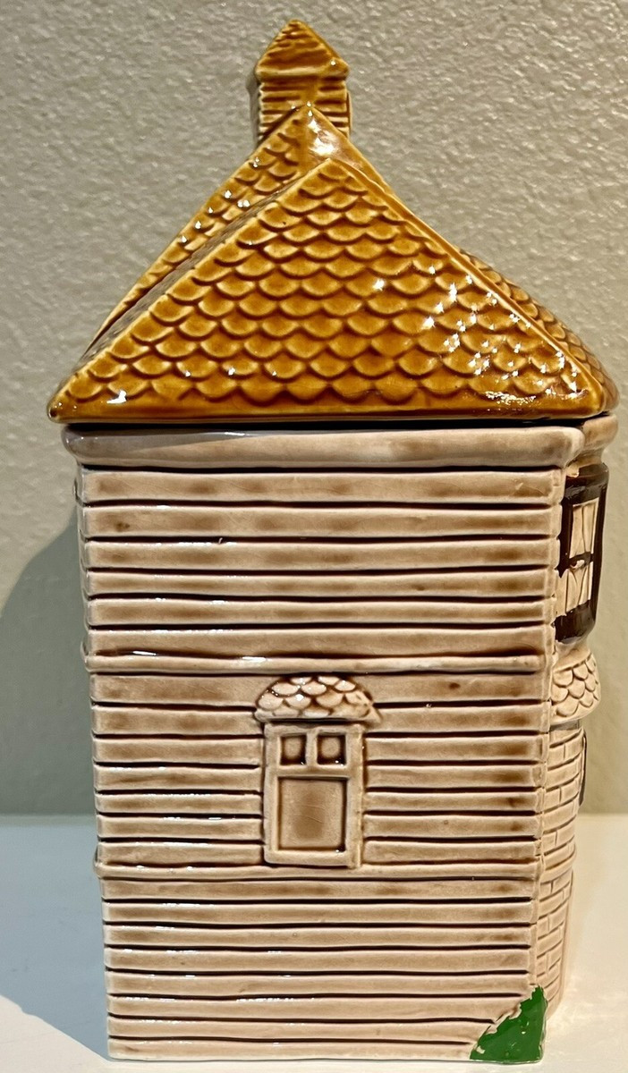 Vintage Ceramic "House" Cookie Jar ~ JAPAN  | eBay | eBay US
