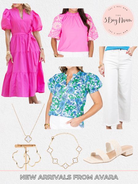 New arrivals from Avara

Use my code SHERRELL15 to get 15% off your purchase 

Pink dress, pink top, white denim, floral top, gold earrings 

#LTKMidsize #LTKFindsUnder50 #LTKFindsUnder100