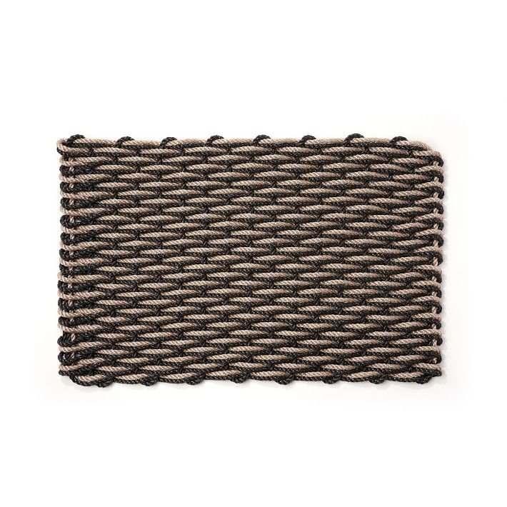 The Rope Co. Sand & Charcoal Doormat | Williams-Sonoma