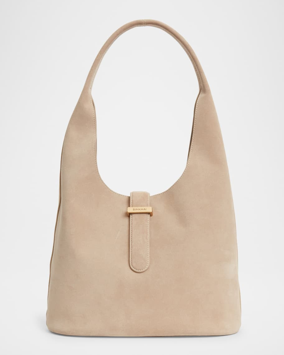 Khai Suede Hobo Bag | Neiman Marcus