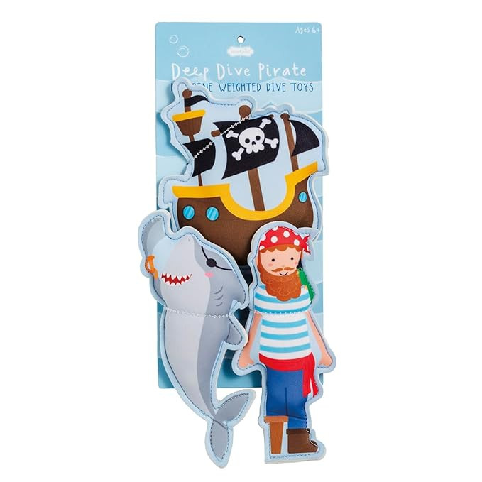 Mud Pie Kids' Pirate Dive Toy Set | Amazon (US)