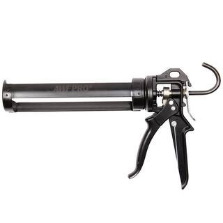 10 oz. 18:1 Thrust Caulk Gun, Rotating Barrel, Vinyl Grip with Puncture Tool on Handle | The Home Depot