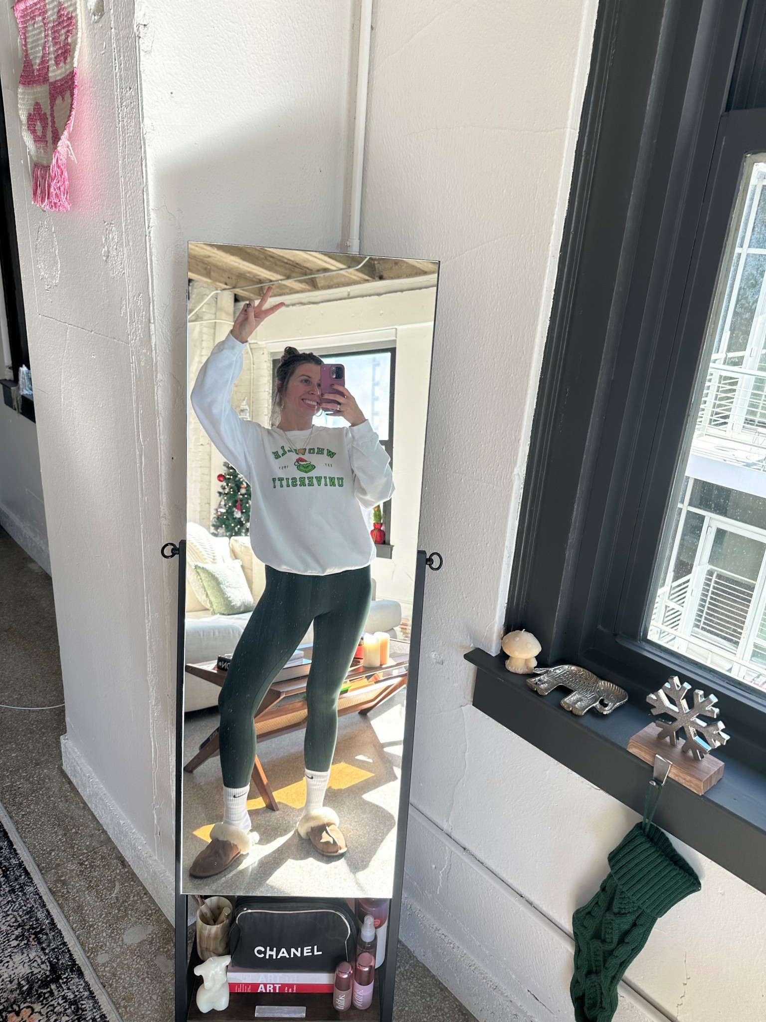 “Stupid. Ugly. Out of date.
That’s it, I’m not going.”
— me about work this morning 😝

WFH Grinch uniform secured 💚🎄 

#WFH #workfromhome #casual #grinch #etsy

#LTKActive #LTKHoliday #LTKootd