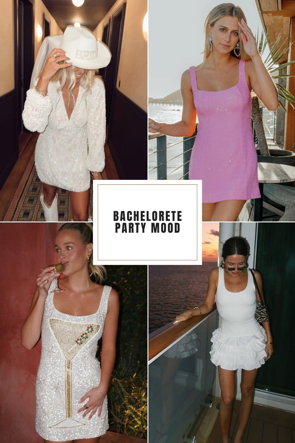 Country, Coastal, Night Out or Barbie-core, these bachelorette party outfits from Show Me Your Mumu are a whole mood 🩷🤍 

Use Code SUMMERSALE for 40% off!

#LTKSaleAlert #LTKFindsUnder100 #LTKWedding