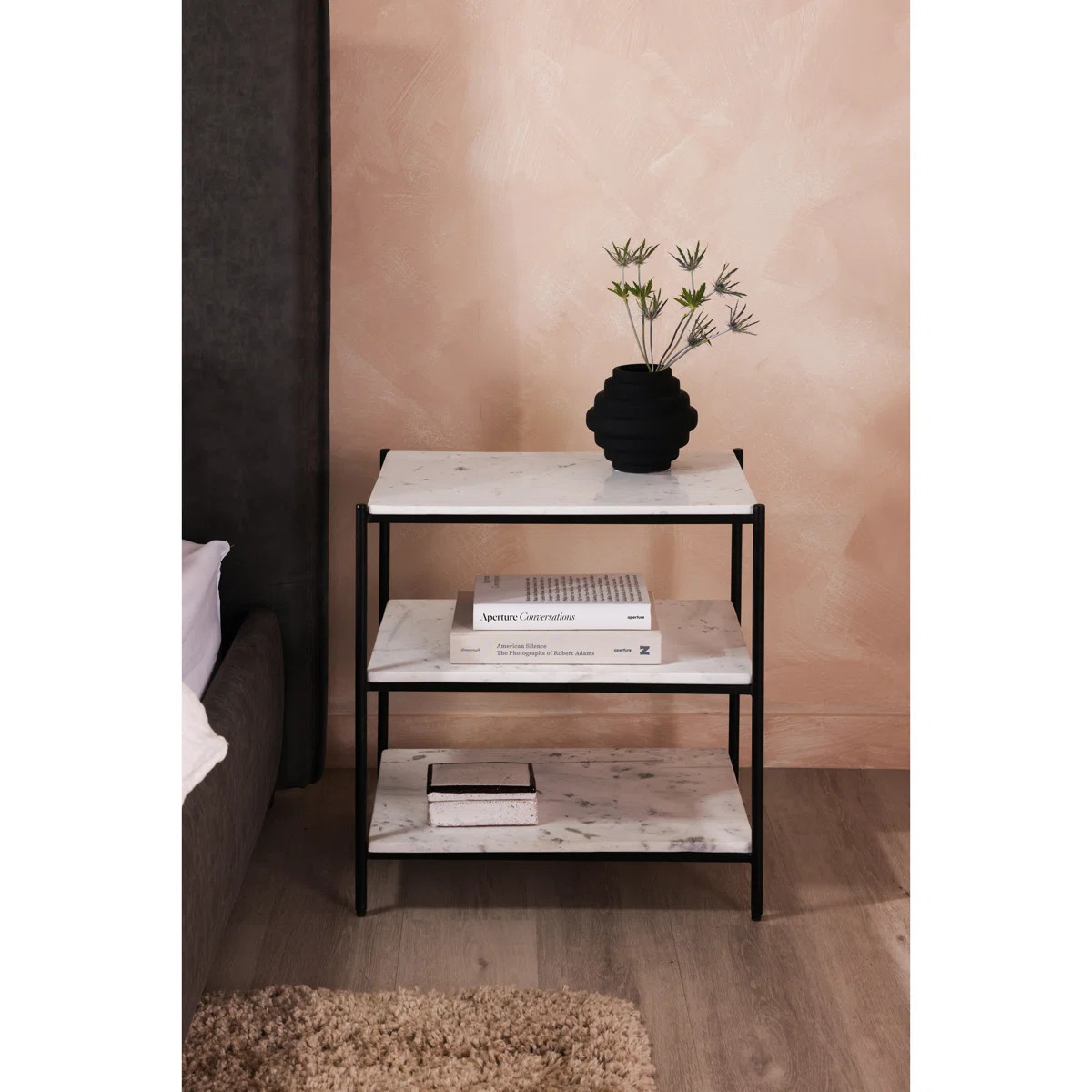 Bayshore 22'' W Metal Nightstand | Wayfair North America