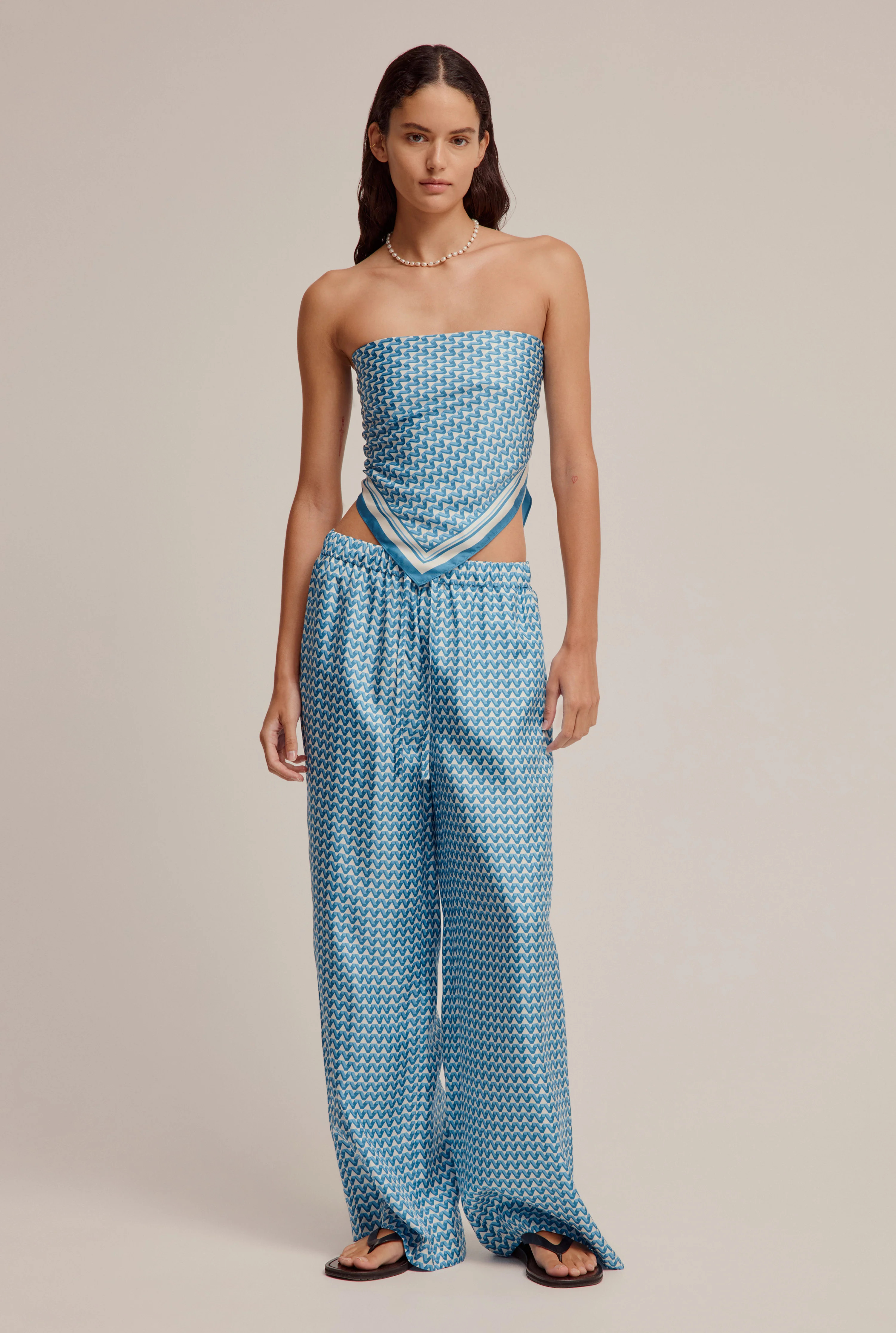 Silk Wide Leg Pant | Venroy AU