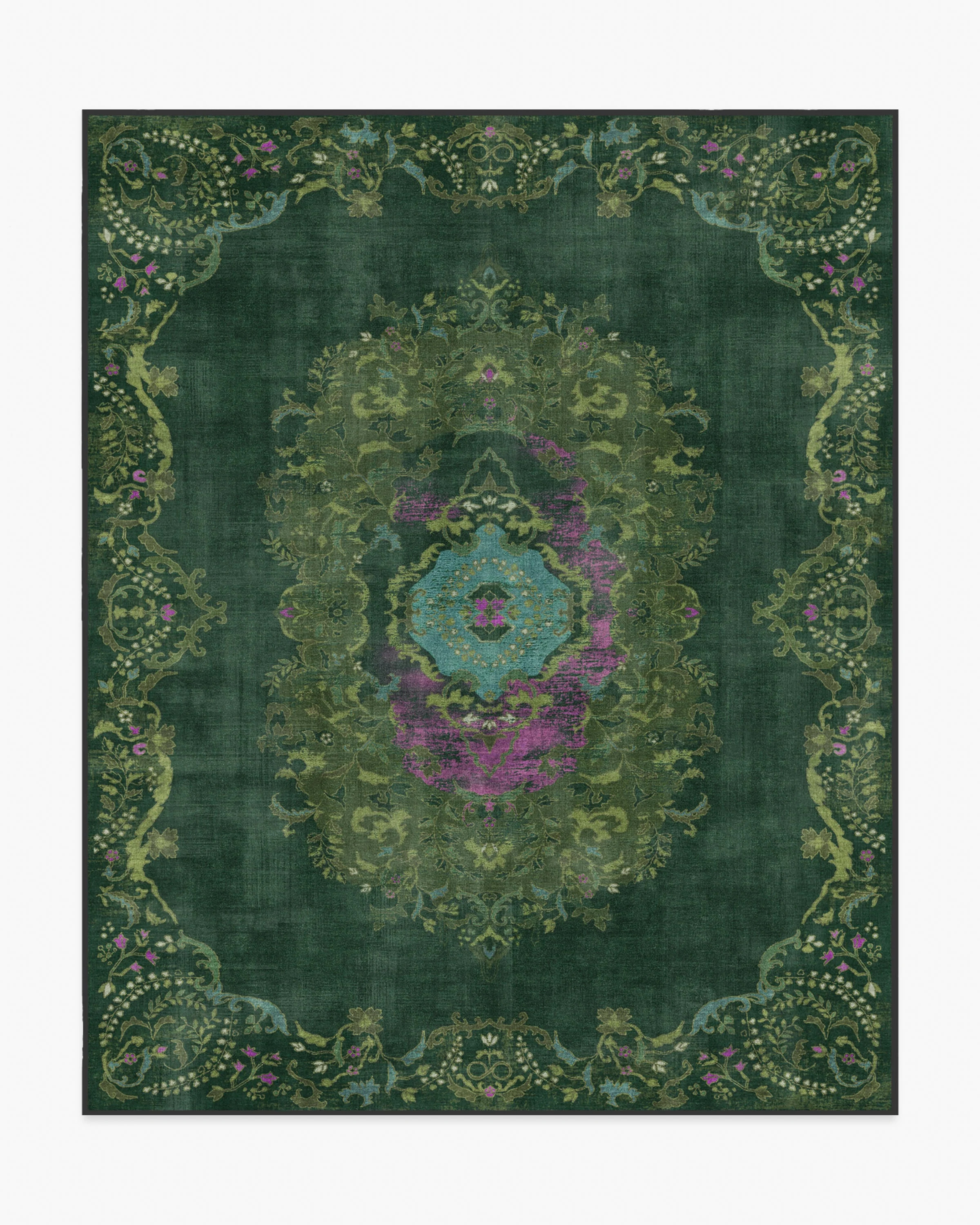 Elphaba's Lair Emerald Rug by Wicked | Ruggable US | Ruggable