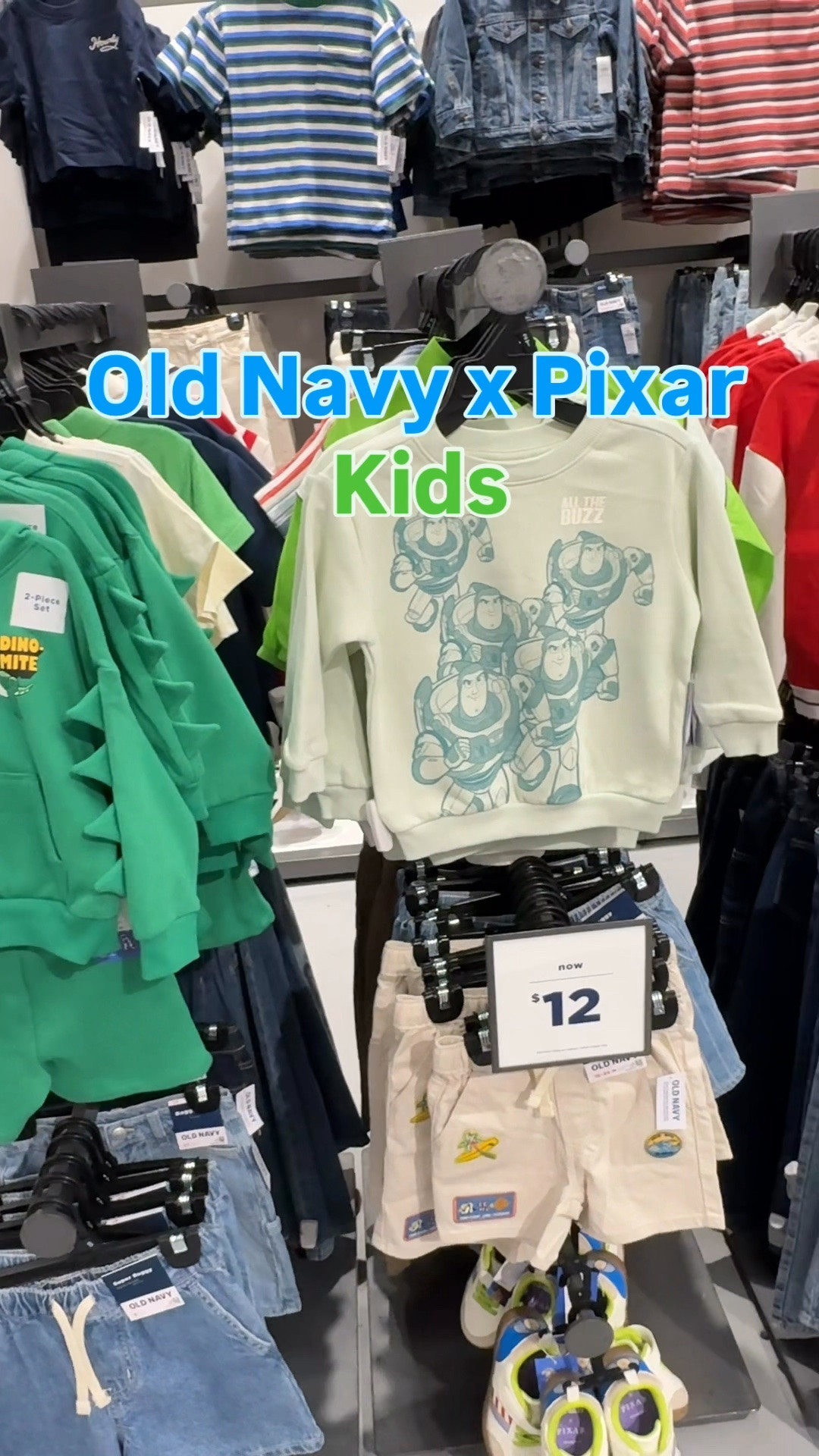 Old Navy x Pixar collection for kids!!
.
.
#oldnavy #oldnavyfinds #toystory5