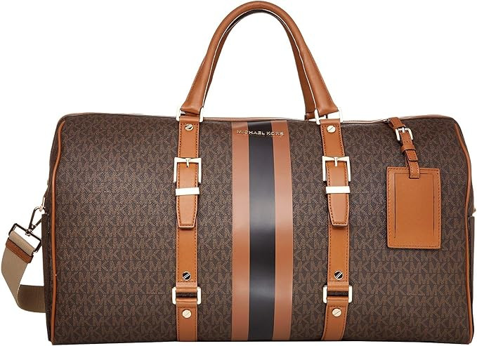 Michael Kors Bedford Travel Extra Large Duffle Bag Brown/Acorn One Size | Amazon (US)
