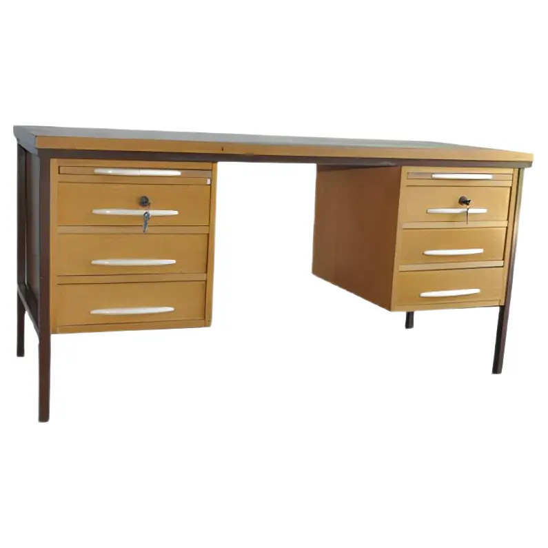 Mid-Century Hungarian Desk | Chairish