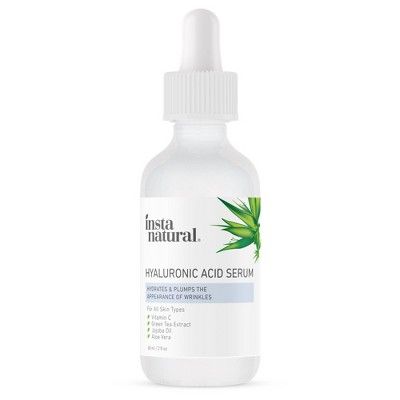 InstaNatural Hyaluronic Acid Serum for Face – 2 fl oz | Target