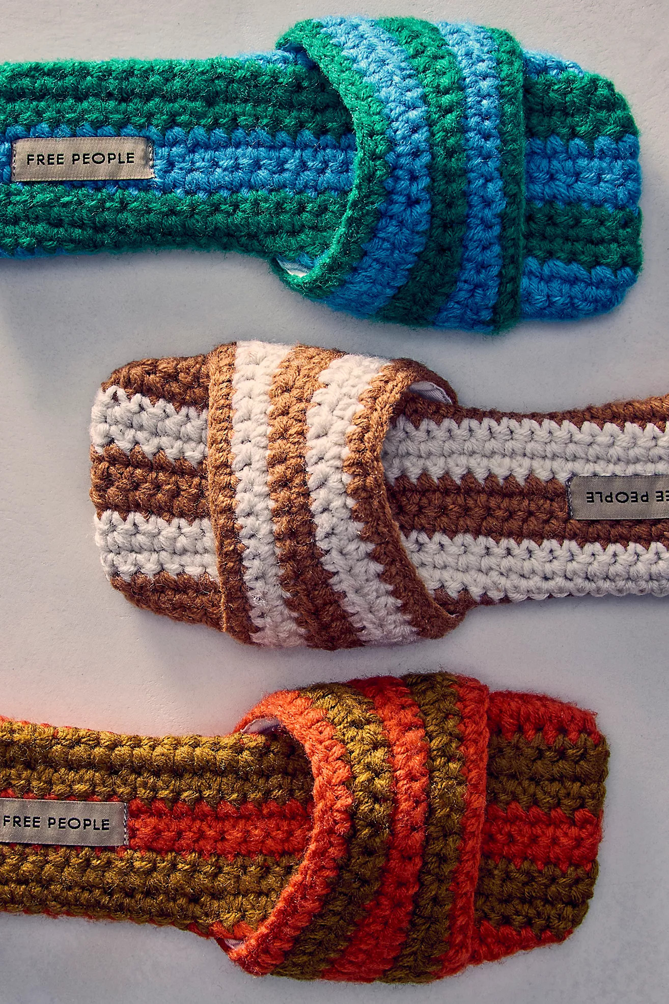 Show Your Stripes Hand Knitted Sandals | Free People (Global - UK&FR Excluded)
