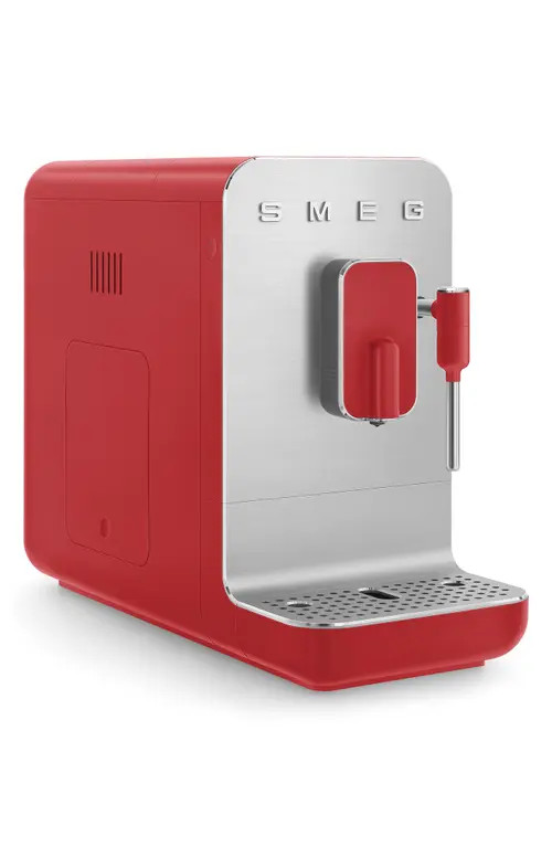 smeg Automatic Espresso Coffee Machine with Steam Wand in Red at Nordstrom | Nordstrom