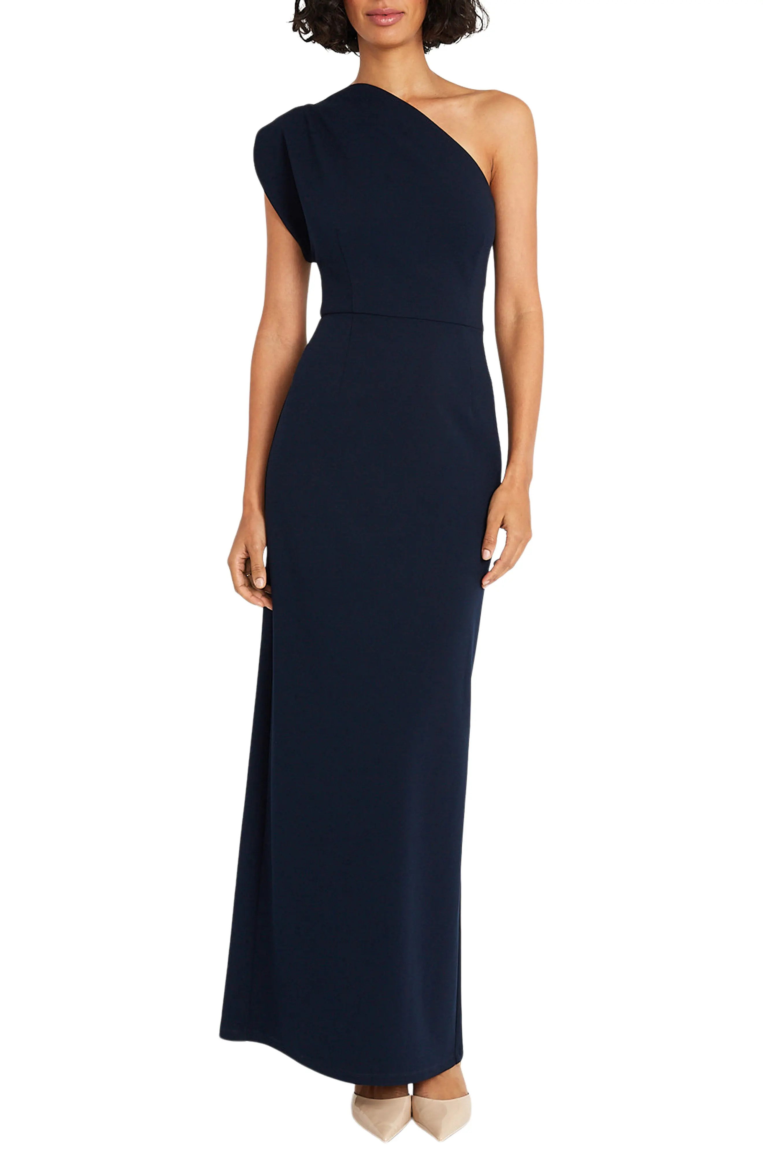 Maggy London Asymmetric One-Shoulder Gown (Women) | Nordstromrack | Nordstrom Rack
