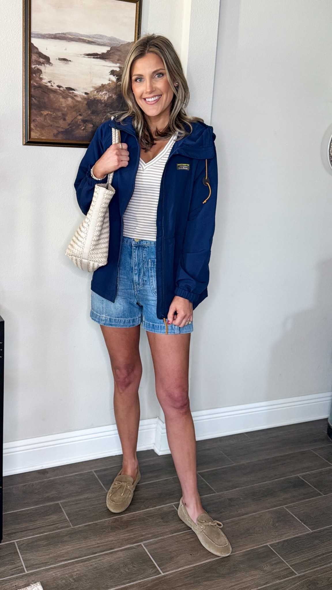 Spring capsule- I LOVE this windbreaker, especially in navy! I sized up to a medium for an oversized fit 

#LTKItBag #LTKFindsUnder100 #LTKFindsUnder50