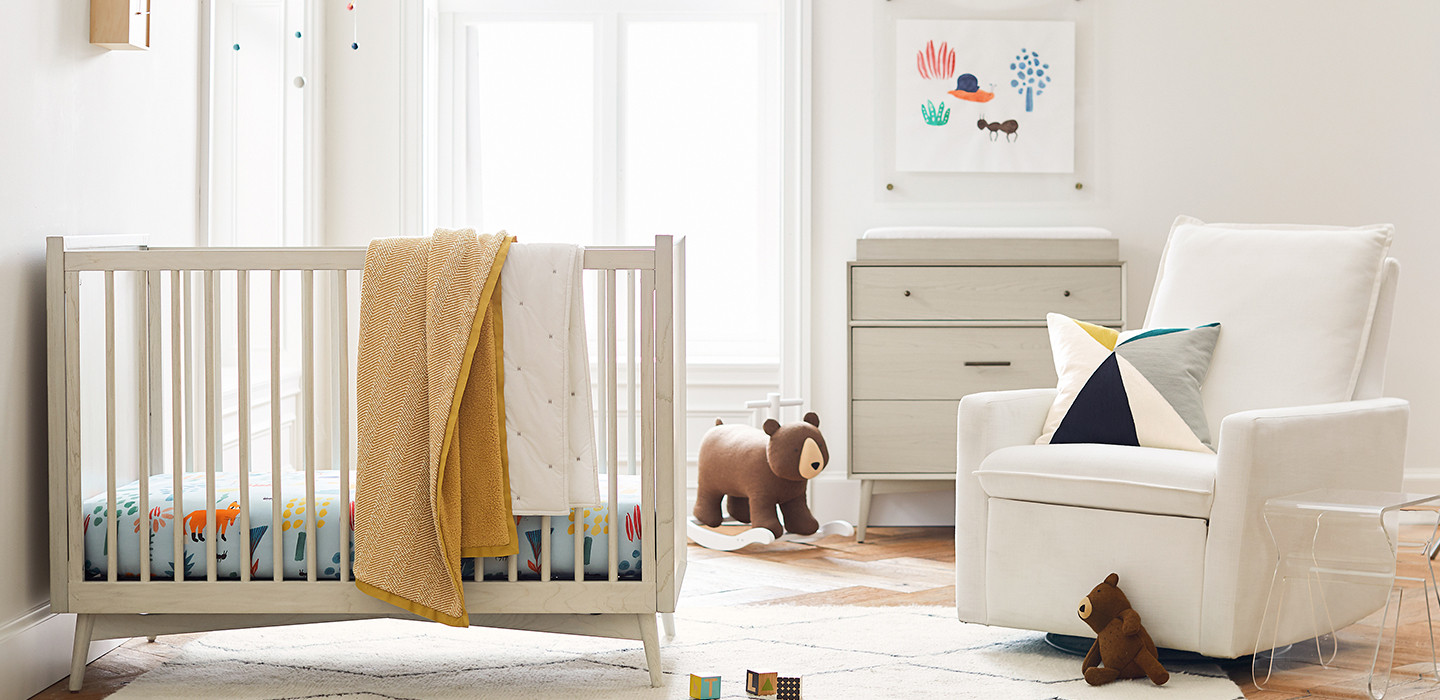 west elm x pbk Tweed Sherpa Baby Blanket | Pottery Barn Kids