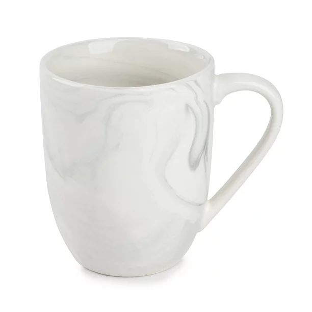 Thyme & Table Grey Marble Stoneware Coffee Mug, 15 fl oz - Walmart.com | Walmart (US)