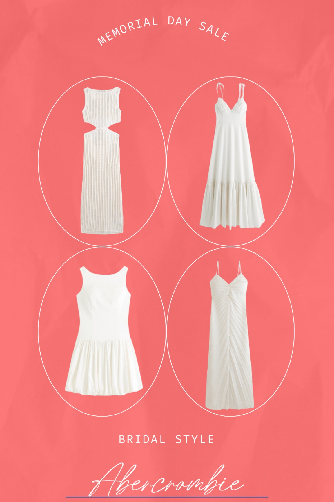 Favorite bridal styles from Abercrombie are 25% off today!

#LTKWedding #LTKSaleAlert #LTKSummerEdit