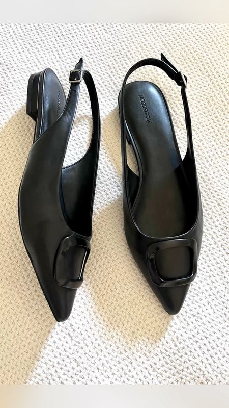 I’ve even searching for black sling back flats for a while now and I’m so glad I found these during the Nordstrom Anniversary Sale.

#LTKxNSale #LTKworkwear #LTKshoecrush