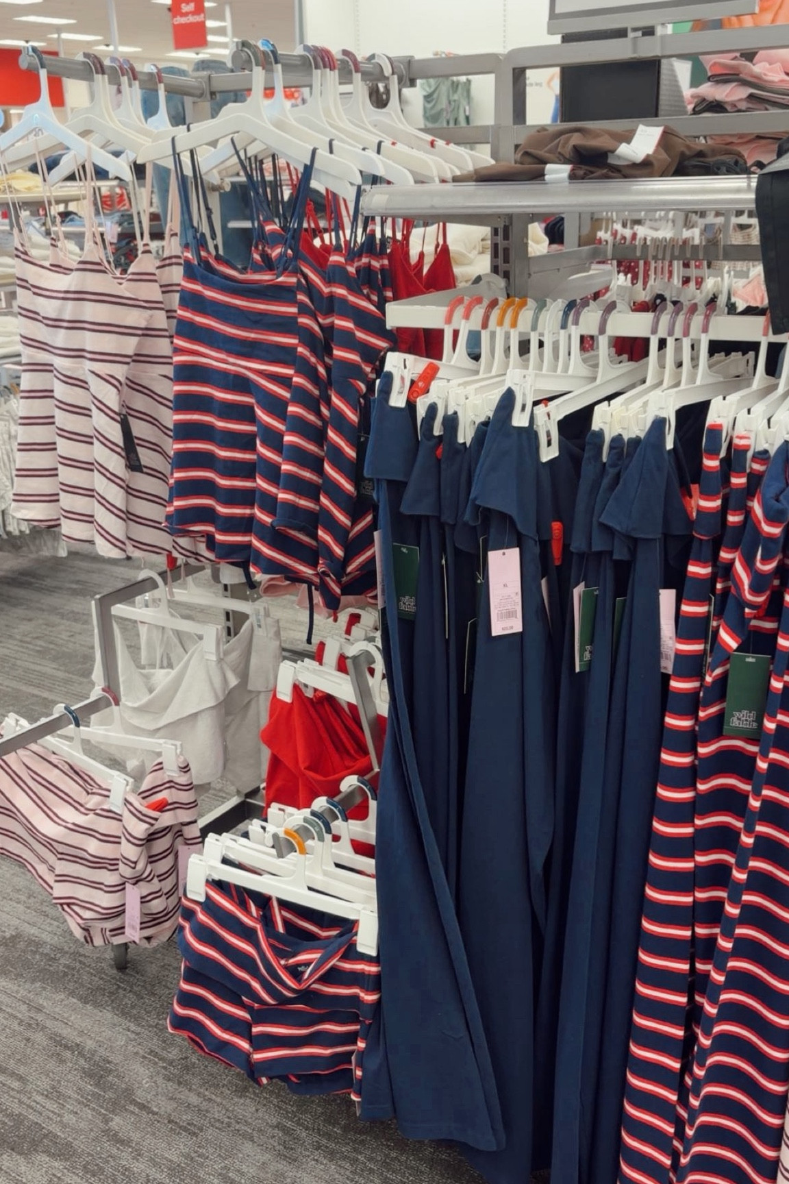 cutest 4th of july striped sets at target!! these cute tanks and fold over shorts or wide leg pants are perfect and easy to throw on. the variety of striped designs and solid colors give you many ways to mix and match your perfect set. these are viral on tiktok for right reason, and fit so well and true to size!!

#LTKTarget #targetfinds #ootd #4thofjuly #outfitinspo #summrr

#LTKSeasonal #LTKdayinmylife #LTKootd